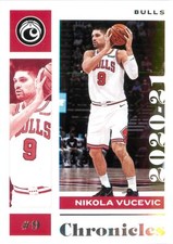 Nikola Vucevic 2020-21 Panini Chronicles Basketball Chronicles Base Card #25 CHI