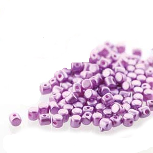 Minos Par Puca 2 5x3mm Cylinder Czech Glass Beads 5 Grams 38 colors U-Pick - Picture 9 of 34