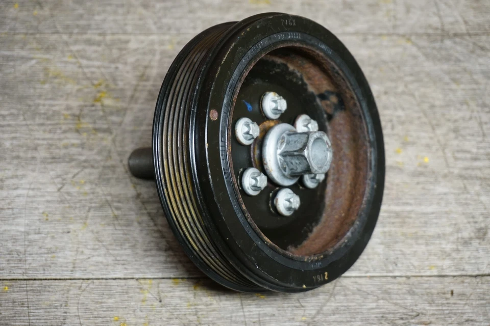 BMW 228I XDRIVE F23 2015-2016 2,0 L cigüeñal vibraciones amortiguador polea 76 k OEM Foto 2 de 4
