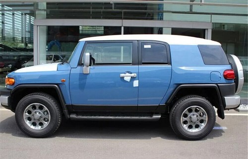 2PCS Running Boards Side Step Nerf Bars Fits For Toyota FJ Cruiser 2007-2016 - Picture 7 of 7