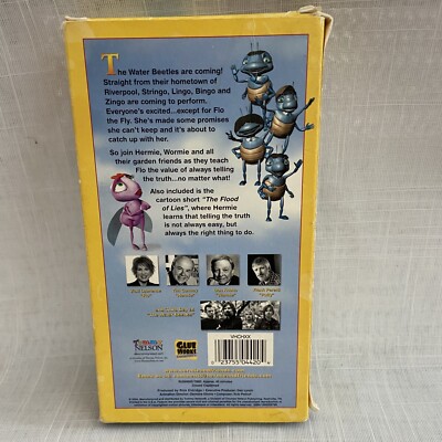 EBi　Dio Mio　VHS FLO The Lyin' Fly VHS Video Max Lucado's Hermie & Friends