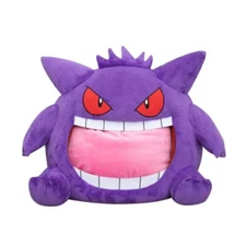 Anime Gengar Break Blanket Sleeping Long Tongue Plush Toy Thick Nap Pillow Gifts