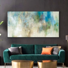 Abstract Hand Painted Oil Painting On Canvas Handmade Landscape Painting Wall