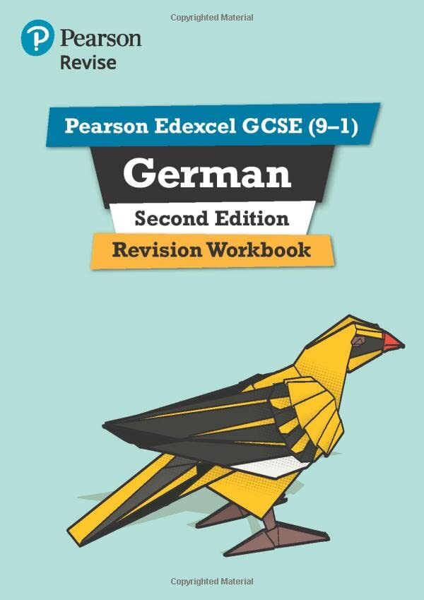Pearson REVISE Edexcel GCSE German Revision Workbook - 2023 and
