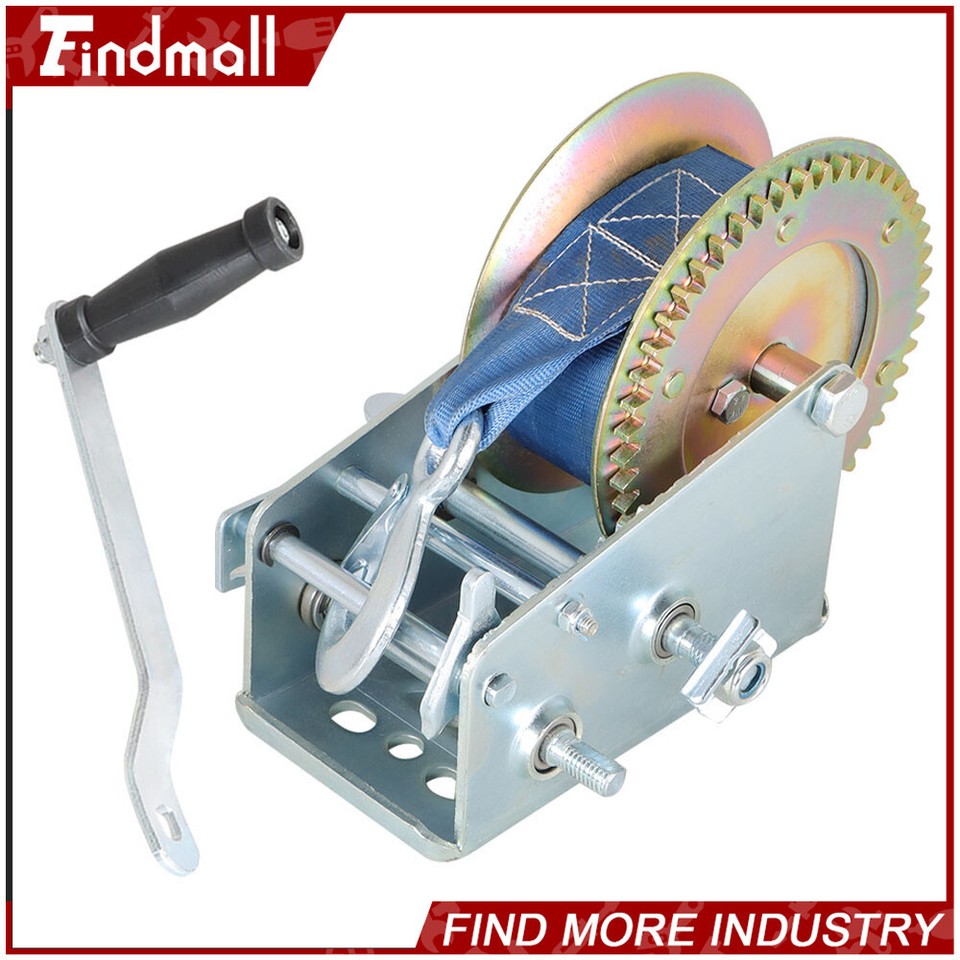 Findmall 3500 lbs Hand Winch Boat Trailer Winch Crank W/ 10m (32ft
