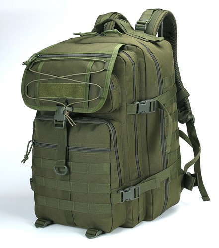 Mochila táctica 45L para hombre mochila impermeable deportes senderismo camping bolsa al aire libre - Imagen 22 de 35