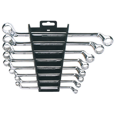 Draper Expert 64607 8 Piece Hi-torq Deep Offset Metric Ring Spanner Set