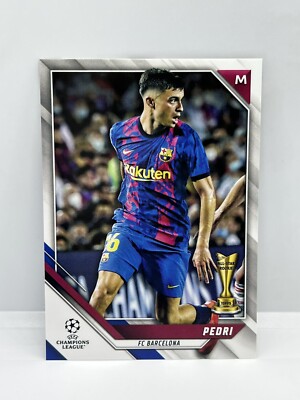 2021-22 Topps UEFA Champions League Pedri ROOKIE CUP #155 FC