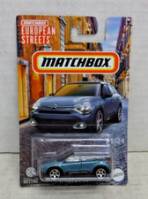 Teal Citroën ë-C4 Matchbox European Streets 21/24 Diecast 012925AST