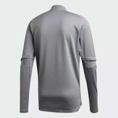 Adidas MLS Los Angeles LAFC 3/4 Zip Pullover Shirt (Grey) LARGE FS7071 - Picture 2 of 9