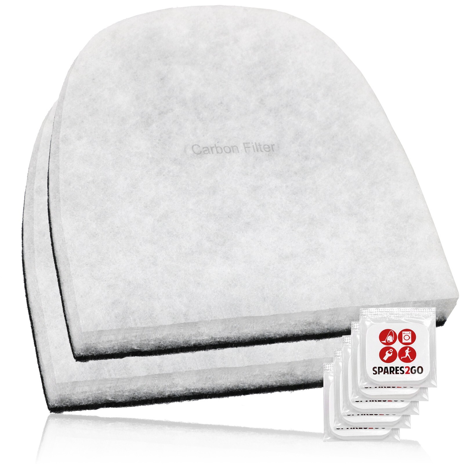 Spares2go Carbon Filter Compatible With Ebac Powerdri 12L 15L Dehumidifier (2 X Filters + Fresheners) - Image 2
