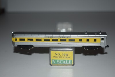 N Scale Minitrix 3041 Union Pacific Passenger Observation Car 3348 C29004