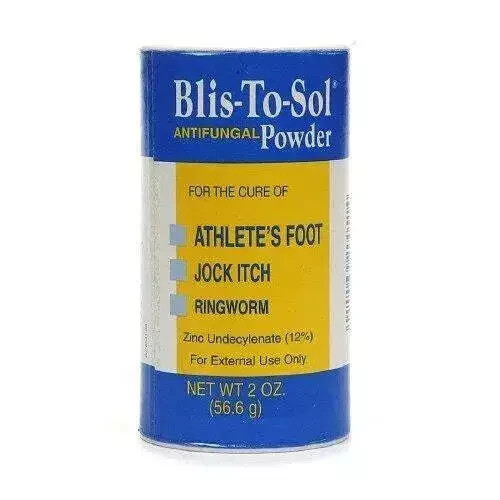 Blis-To-Sol Athletes Foot Antifungal Powder 2 oz.