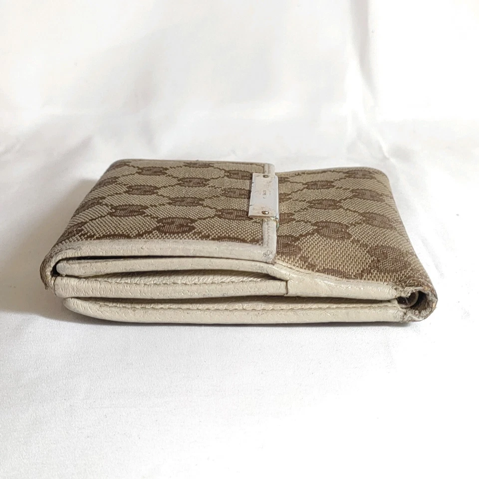 GUCCI GG purse wallet Canvas Authentic From Japan - Image 3 of 4