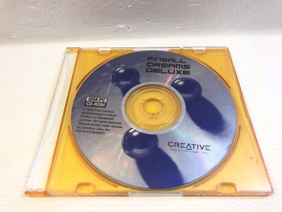 1995 Pinball Dreams Deluxe 21 Century Creative CDROM Pc CDROM Game Computer IBM