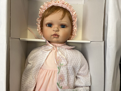 Pamela Erff Porzellan Puppe 63cm. Limitierte Auflage. Top Zustand - Bild 2 von 3