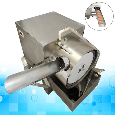 #ad XM 23A Single Row 110V Electric Farm Egg Surface Cleaning Scrubber Machine $1452.68