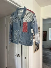 VIGOSS DENIM BLUE JACKET MULTIPLE COLOR, 