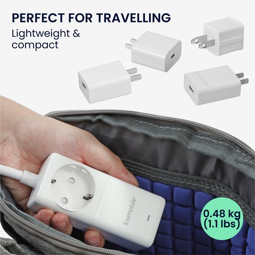 Cargador USB C y USB- A - Cargador de Escritorio 6en1 con cable 1,5 m - Photo 6/8