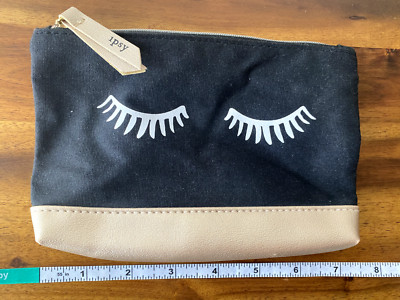 IPSY September 2018 glam Bag Makeup or Toiletry Bag (Eyelashes) *NWOT*