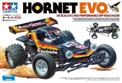 Tamiya 58742 1/10 Scale Hornet Evo 2WD Off Road Racer RC Buggy Car