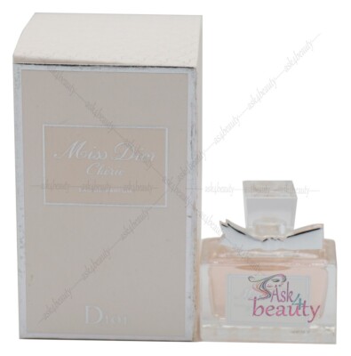Miss Dior Cherie By Christian Dior Edp 0.17 oz/5ml Splash For Women New In Box