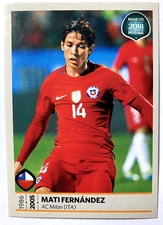 2018 FWC ROAD TO RUSSIA Panini Sticker #333 MATI FERNANDEZ Chile