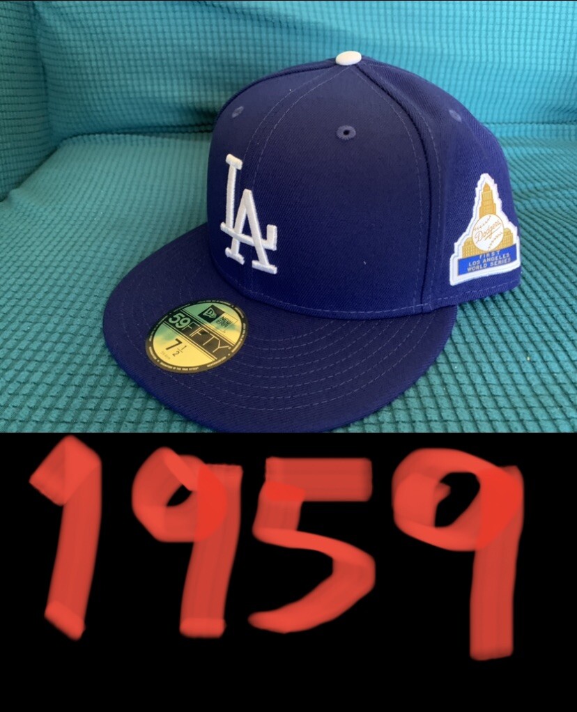 Los Angeles Dodgers 59FIFTY キャップ 7 3/8 Los Angeles Dodgers 7 3/8 Size MLB Fan Cap, Hats for sale | eBay