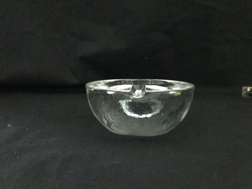 Vintage Pukeberg Swedish Art Glass Ashtray - Picture 3 of 9