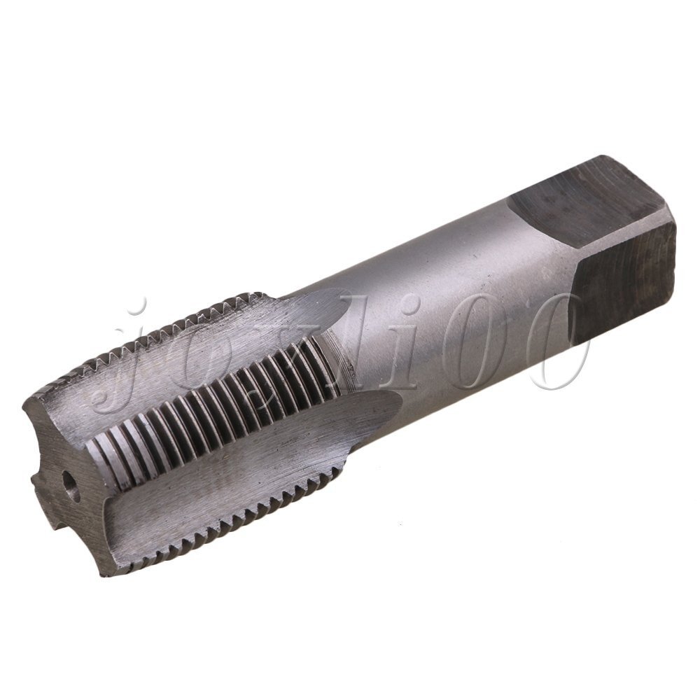 High Speed Steel Hand Tap Drill Bit Silver for Machining 3/4 BSP Pipe ...