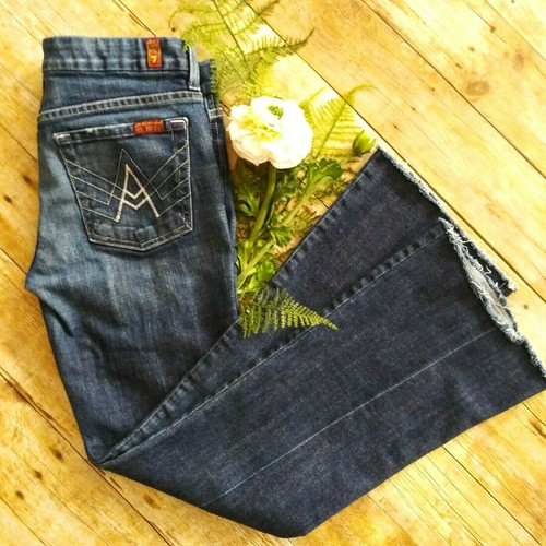 Pocket Boot Cut Jeans 30x29 USA 