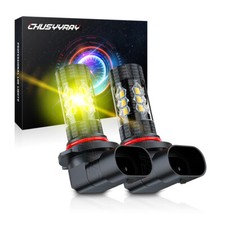 2pcs 9145 4500K Golden Yellow Fog Light For Dodge RAM 1500 2500 3500 2009-2012