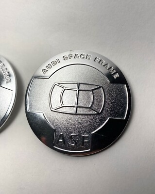 Audi A8 D2 Audi Space Frame Badge Logo Aluminium OEM 4D0854519