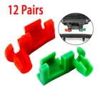 24Pcs Tailgate Handle Latch Rod Retainer Clips Inner Pair for Chevy Pickup Truck