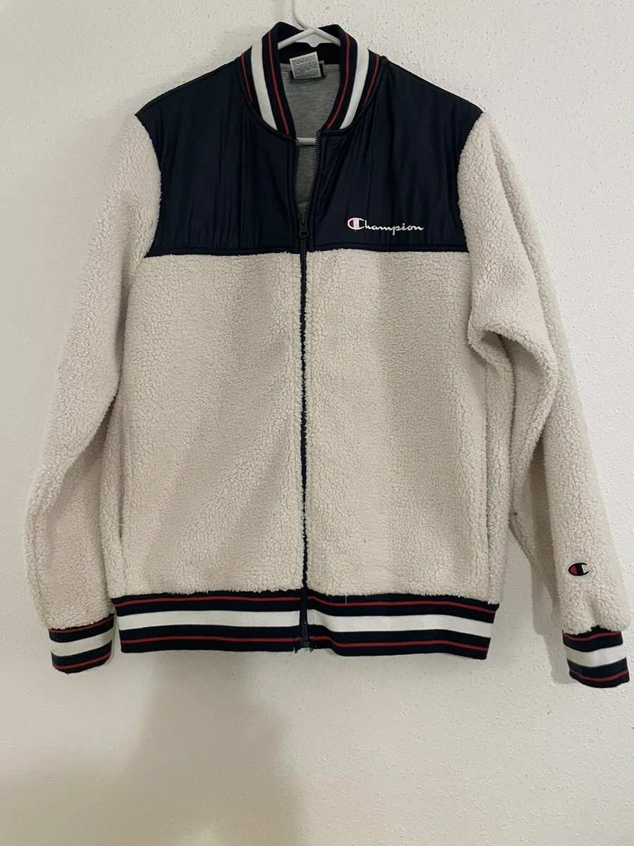 Champion sherpa bomber clearance jacket