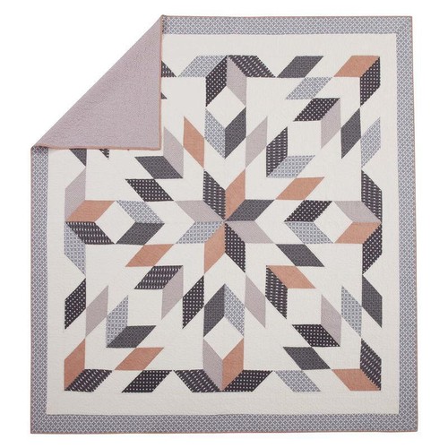 Cotton Quilt Full Queen Machine Washable Geometric Machine Washable Bedding Hot - Picture 11 of 12