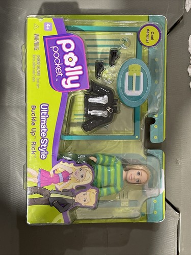 Polly Pocket Buckle Up Rick Ultimate Style Mattel Boy Doll FACTORY SEALED 🔥 - Picture 10 of 10