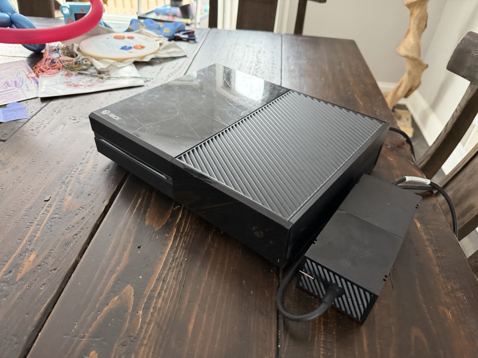 Microsoft Xbox One 1540 Console - Black - Tested Console And power Adapter