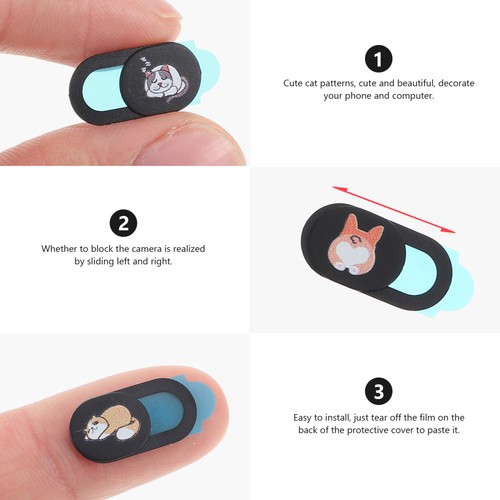5 Pcs Privacy Cover Mobile Phone Camera Protective Computer Protector - 第 12/12 張圖片