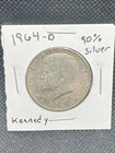 1964 D Kennedy 90% Silver Half-Dollar from Denver Mint