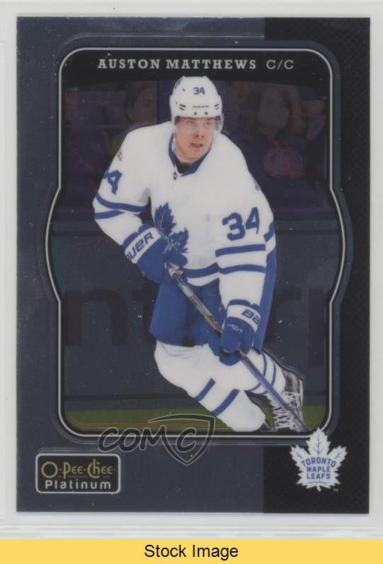 Auston Matthews #R-1 2017-18 O-Pee-Chee Platinum Hockey Retro