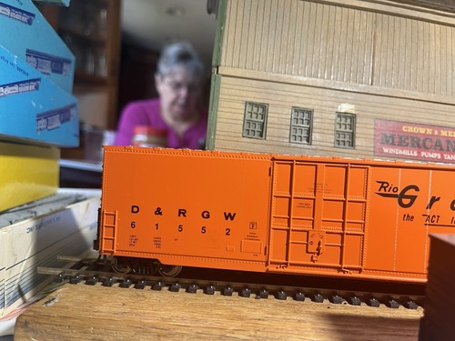 3-Roundhouse HO Built RTR #3227 50’ P Dr. Boxcar D&RGW Rd# 61523,61534,61552 C9. - Picture 5 of 7