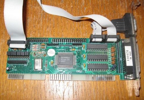 Goldstar Prime 2c FDD/HDD IDE Disk Controller 16-bit ISA Card DOS