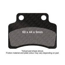 EBC Scooter Series Carbon Pads E391 Front Left for Motom Dolcevita 125 2008-2009