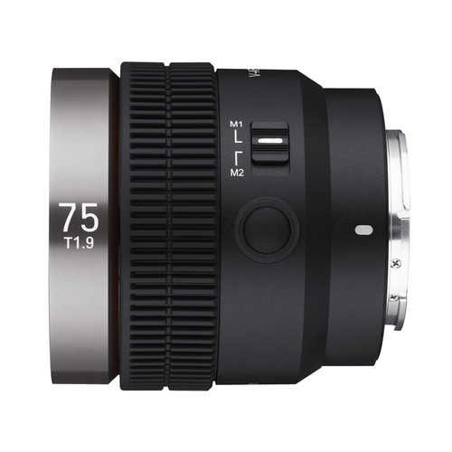 Samyang V-AF 75mm T1.9 Sony FE Compact Cine Lens Lightweight Used - Picture 4 of 6