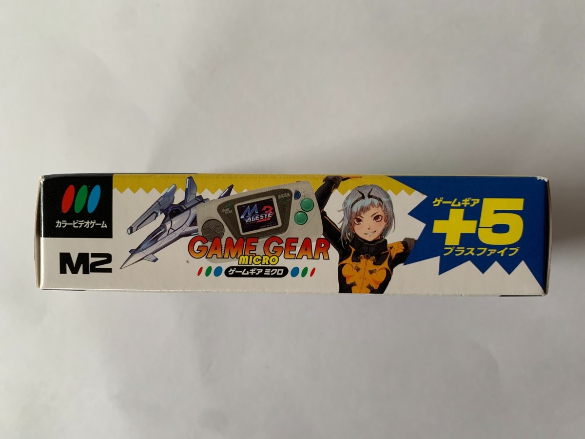 Factory-Sealed NEW] SEGA Game Gear Micro White Big Window Micro GG