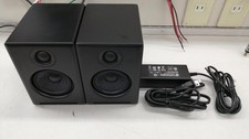 Audioengine A2+ Wireless Speakers BT Desktop Monitor w/Cable Tested TMB01 2.5/PC