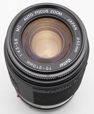 Vivitar 70-210mm 70-210 mm 4.5-5.6 MC Auto Focus AF Zoom - Sony Minolta AF