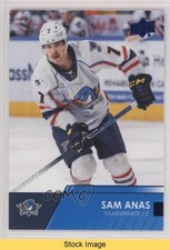 2021-22 Upper Deck AHL Blue Sam Anas #25 READ 0w2s
