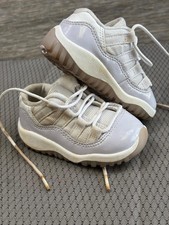 Jordan 11 Retro Low Shoes Toddler Size 5C White Lace Up 645107-101 Sneakers
